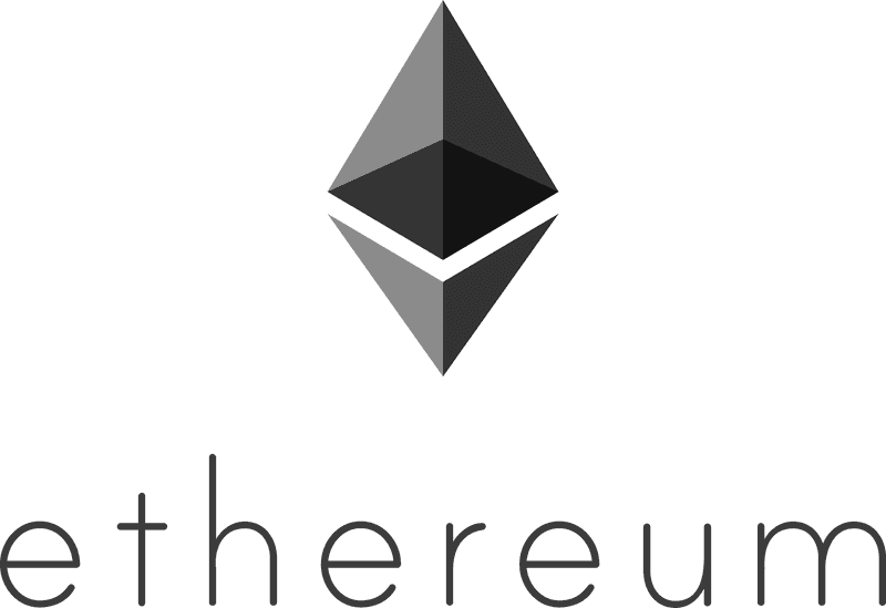 Логотип ETH у книжному форматі (сірий)